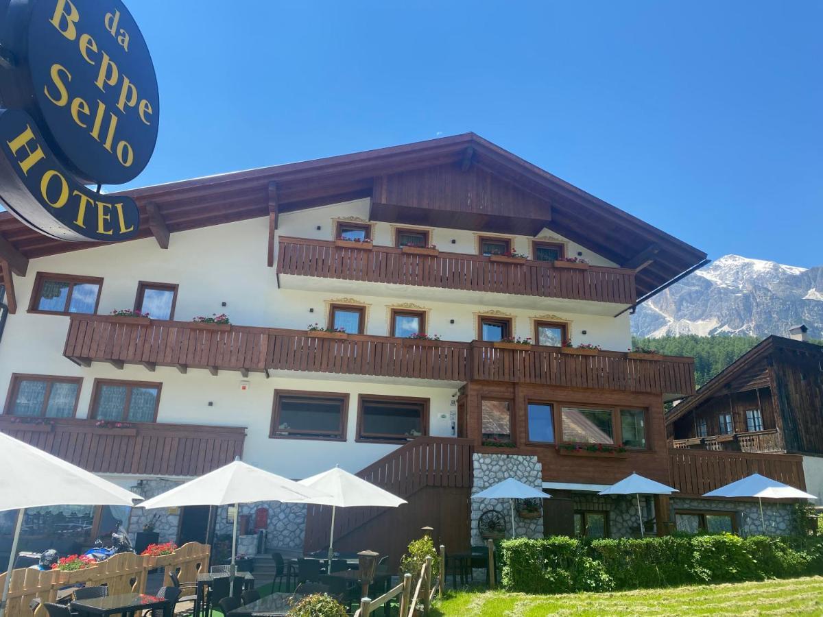 Hotel Da Beppe Sello Cortina dʼAmpezzo Eksteriør bilde