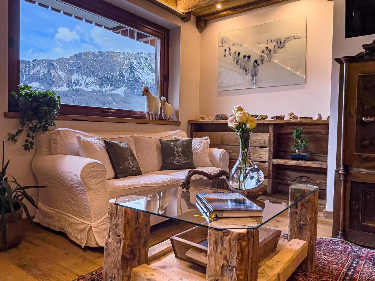 Hotel Da Beppe Sello Cortina dʼAmpezzo Eksteriør bilde