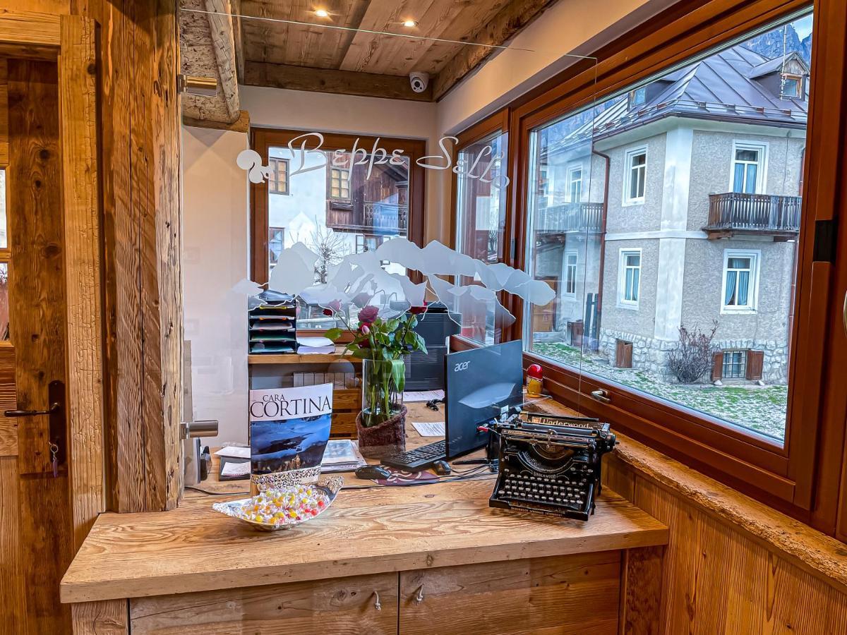 Hotel Da Beppe Sello Cortina dʼAmpezzo Eksteriør bilde