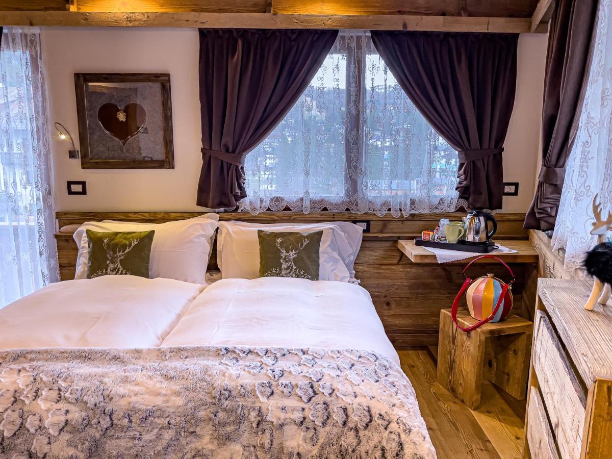 Hotel Da Beppe Sello Cortina dʼAmpezzo Eksteriør bilde
