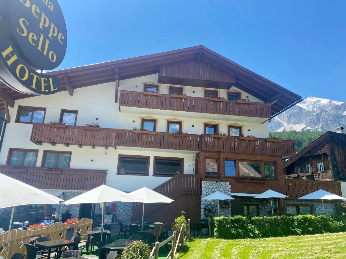 Hotel Da Beppe Sello Cortina dʼAmpezzo Eksteriør bilde